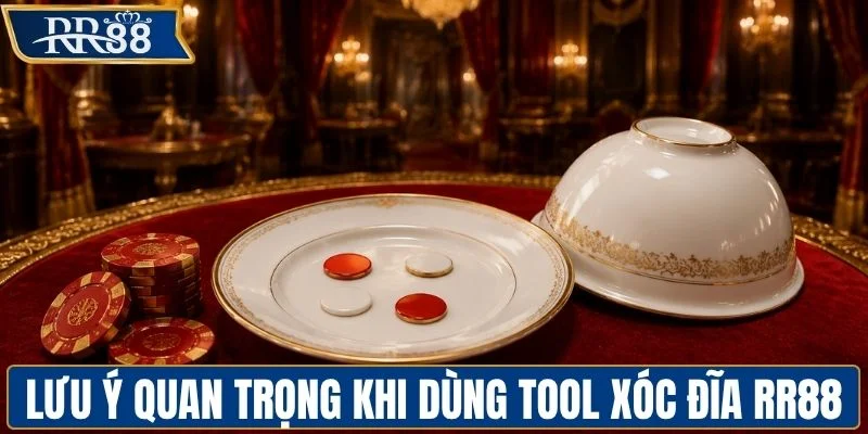 Các lưu ý quan trọng khi dùng tool xóc đĩa RR88