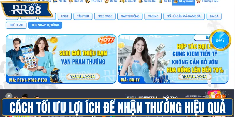 Cách tối ưu lợi ích để nhận thưởng hiệu quả