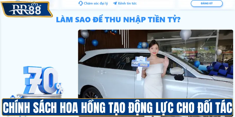 Chính sách hoa hồng tạo động lực cho đối tác