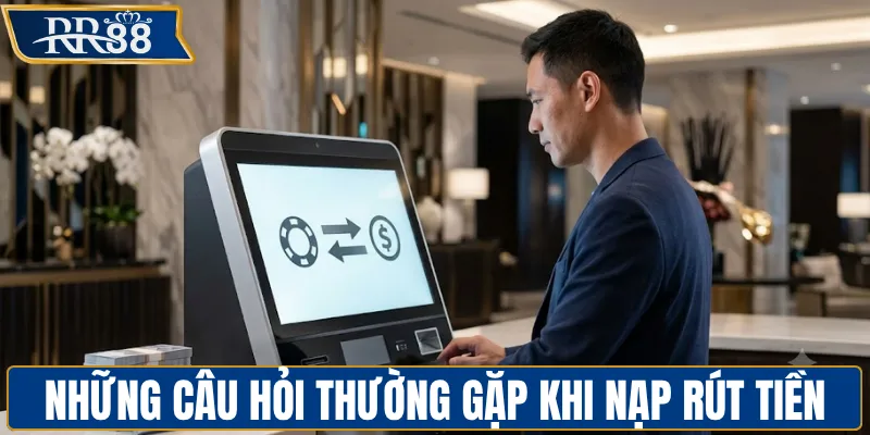 Những câu hỏi thường gặp khi hội viên nạp rút tiền