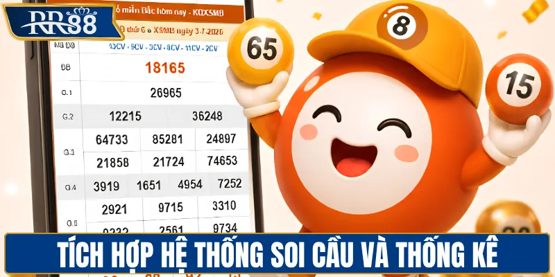 Tích hợp hệ thống soi cầu và thống kê