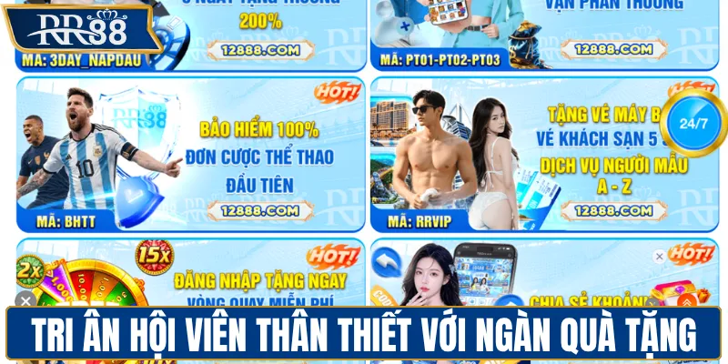 Tri ân hội viên thân thiết với ngàn quà tặng